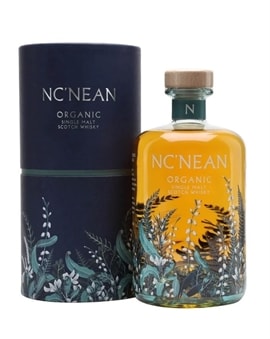 Nc'nean økologisk Highland whiskyflaske